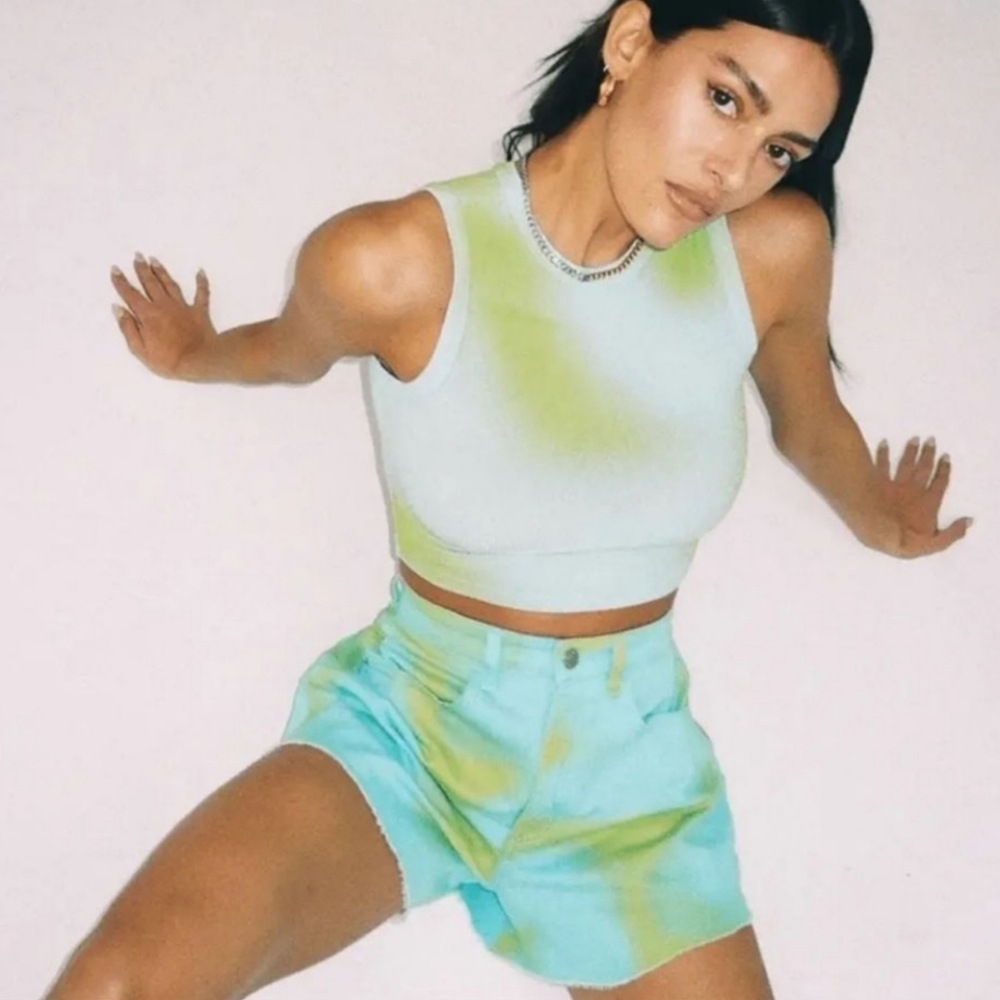 WeWoreWhat Flare Bell Shorts
